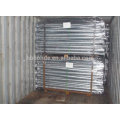 Different sizes Hot dipped galvanized Ground pole screw anchor